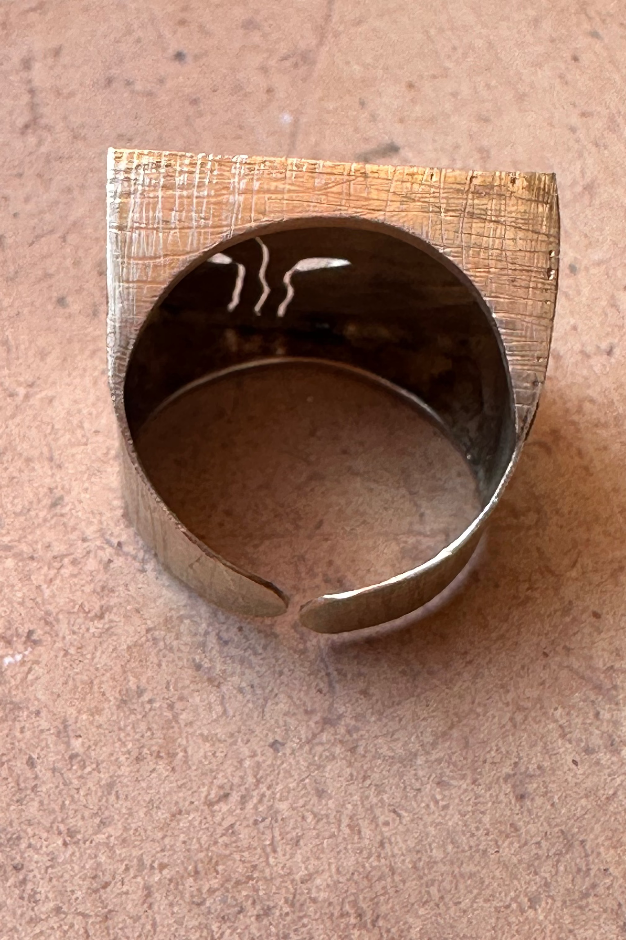 Floral Square Ring