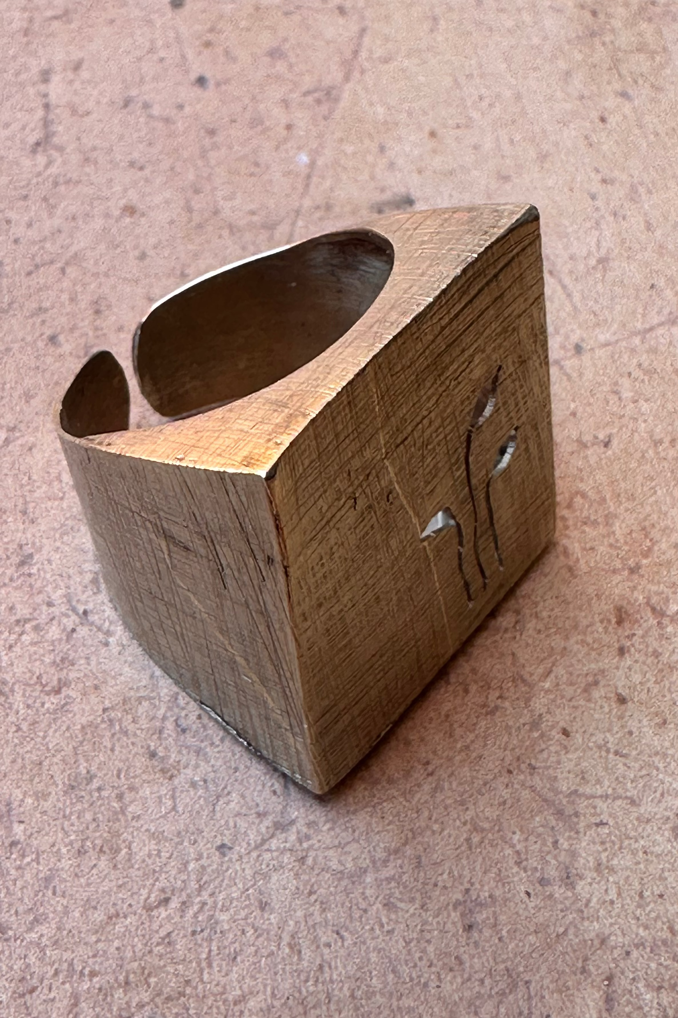 Floral Square Ring