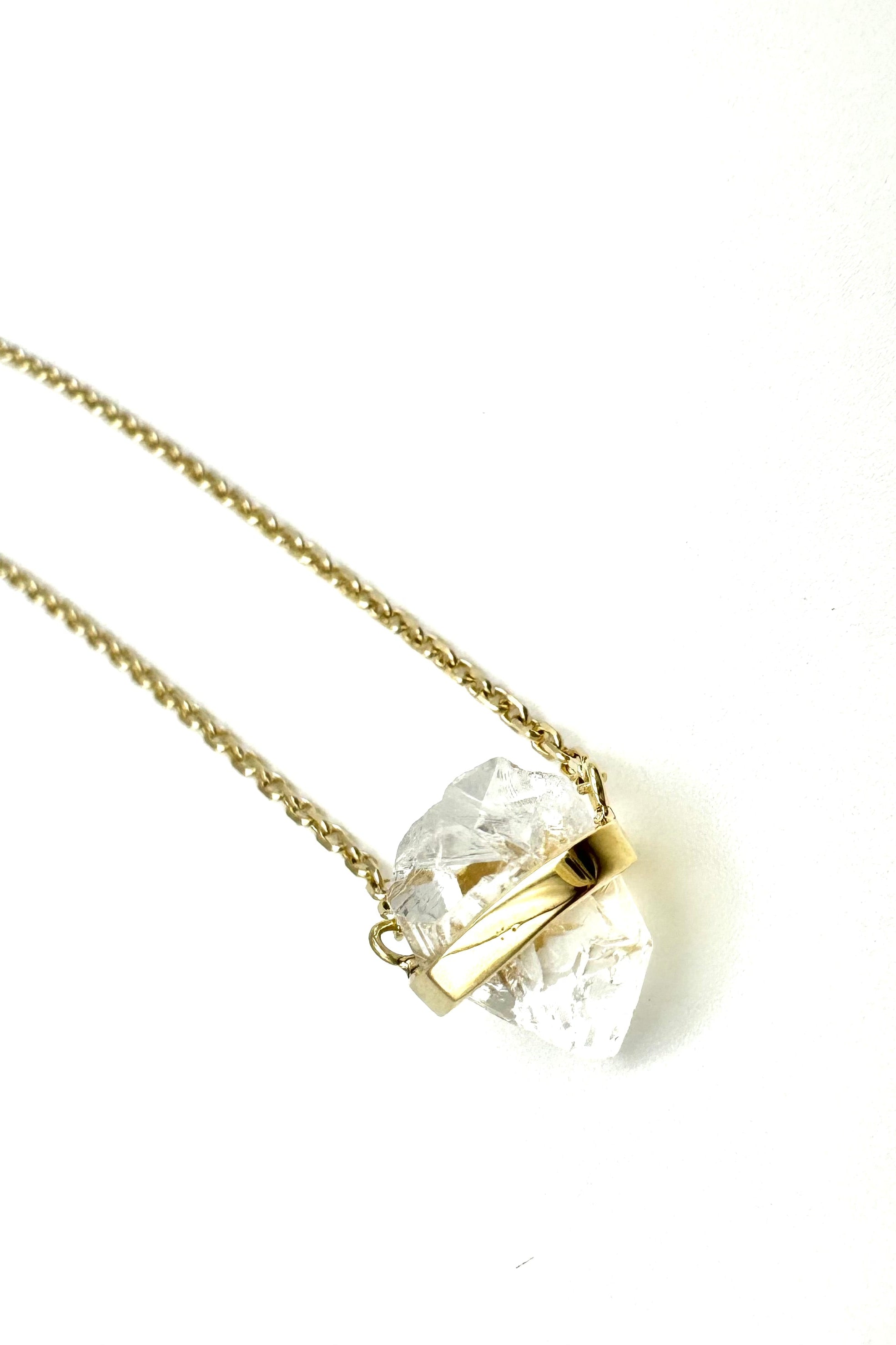 Herkimer Mini Amulet - Raw