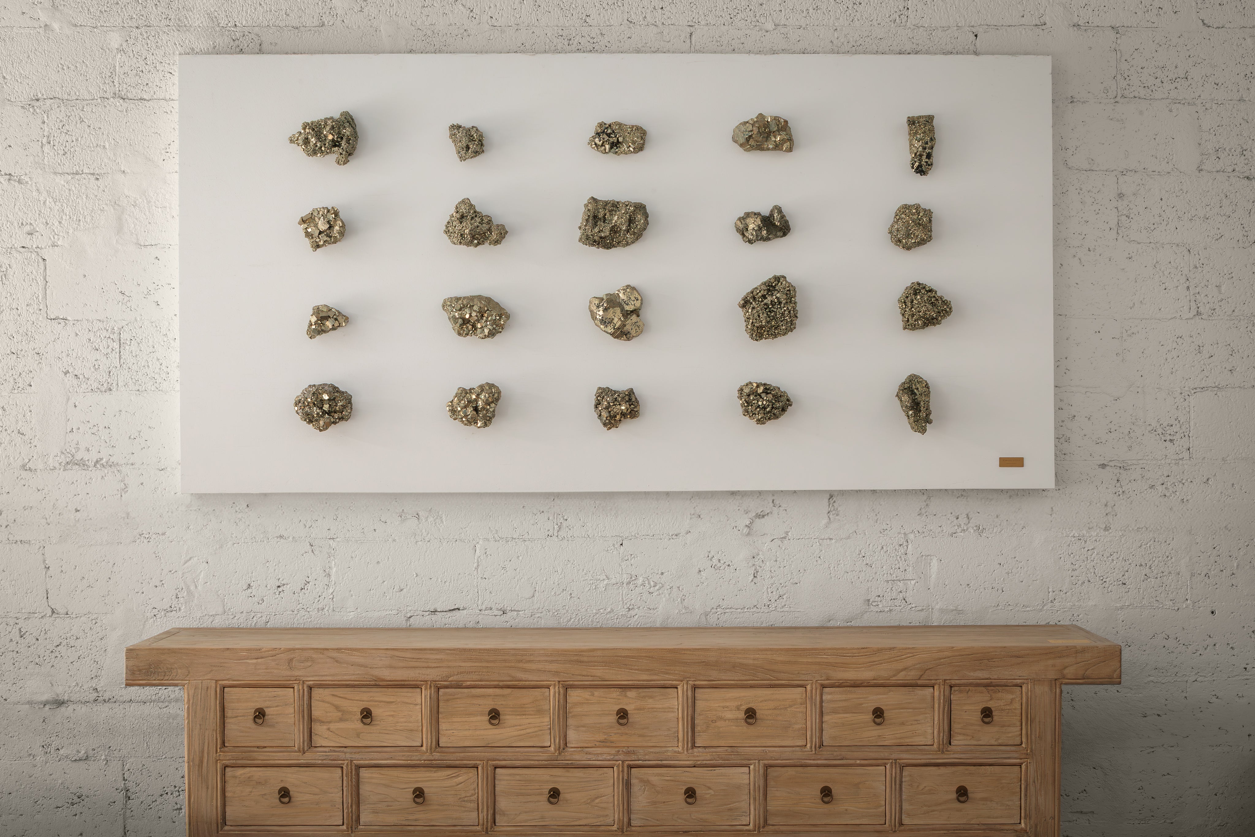 Pyrite Mineral Panel