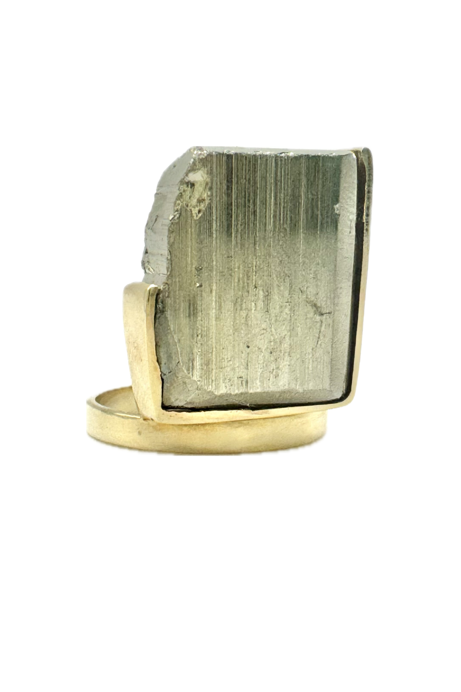 Pyrite Ring - Raw