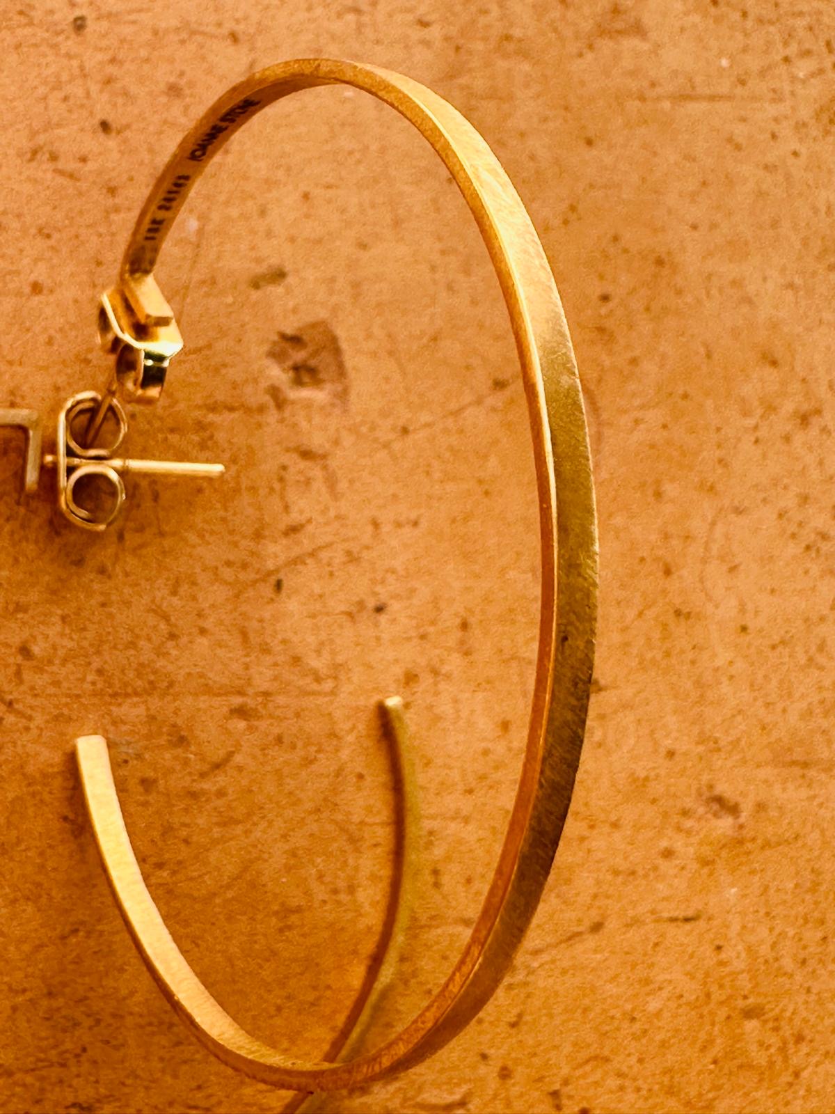 Flat Hoops-Y14k
