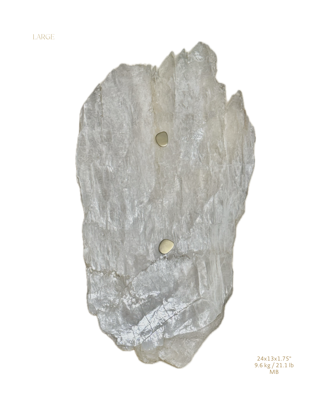 Waning Window Sconce (SOLD INDIVIDUALLY)