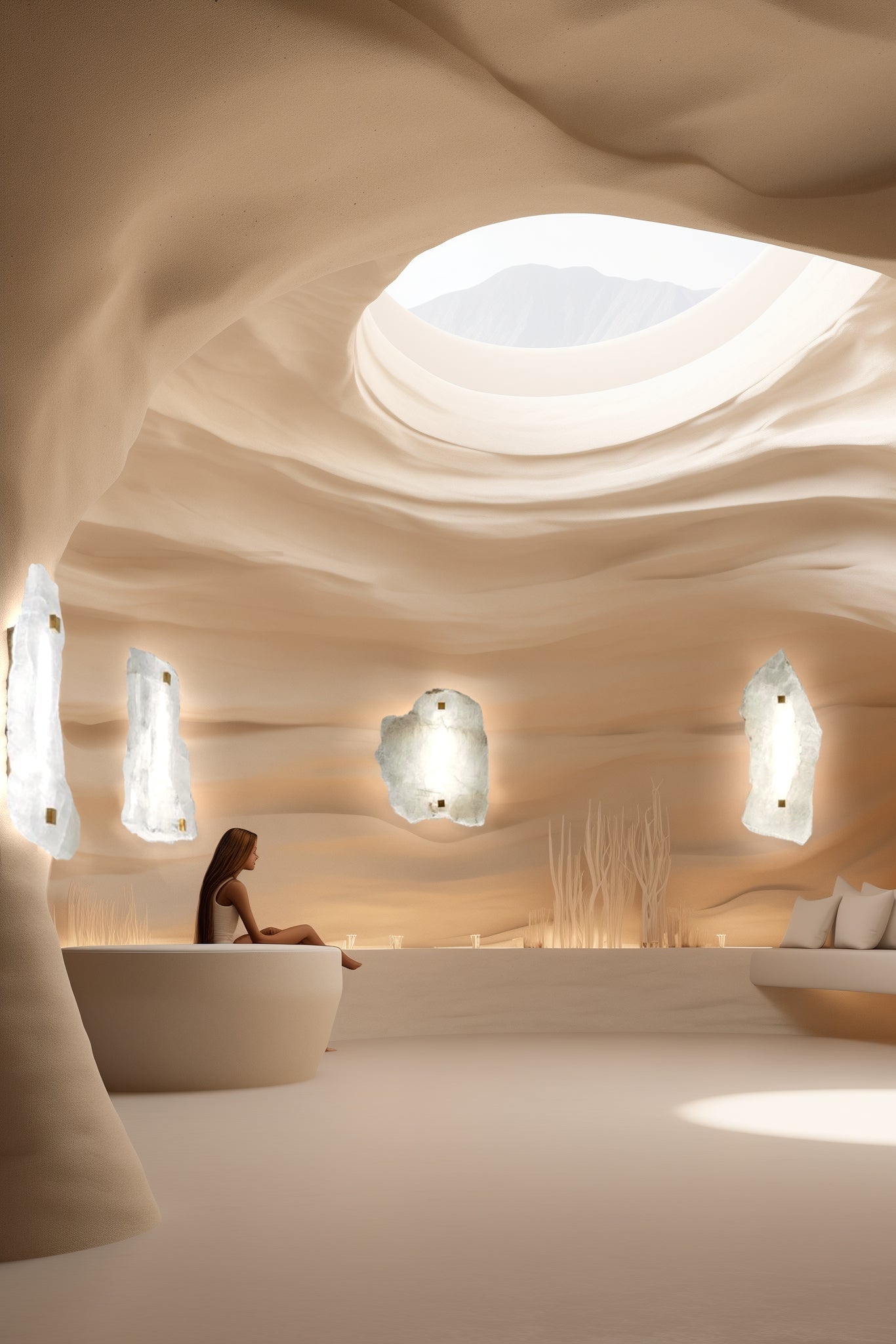 Waning Window Sconce (SOLD INDIVIDUALLY)