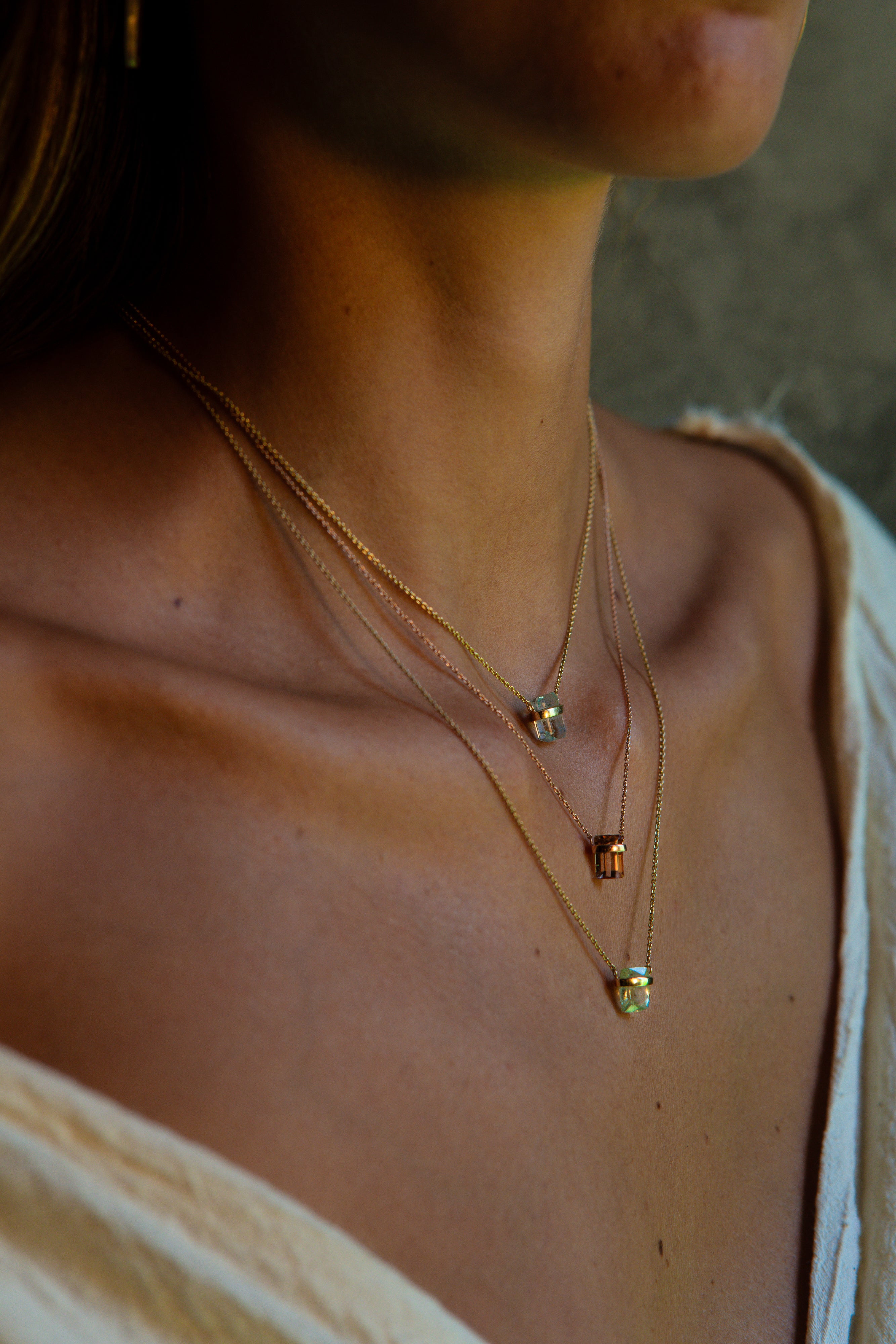 Classic Mini Amulet-14K