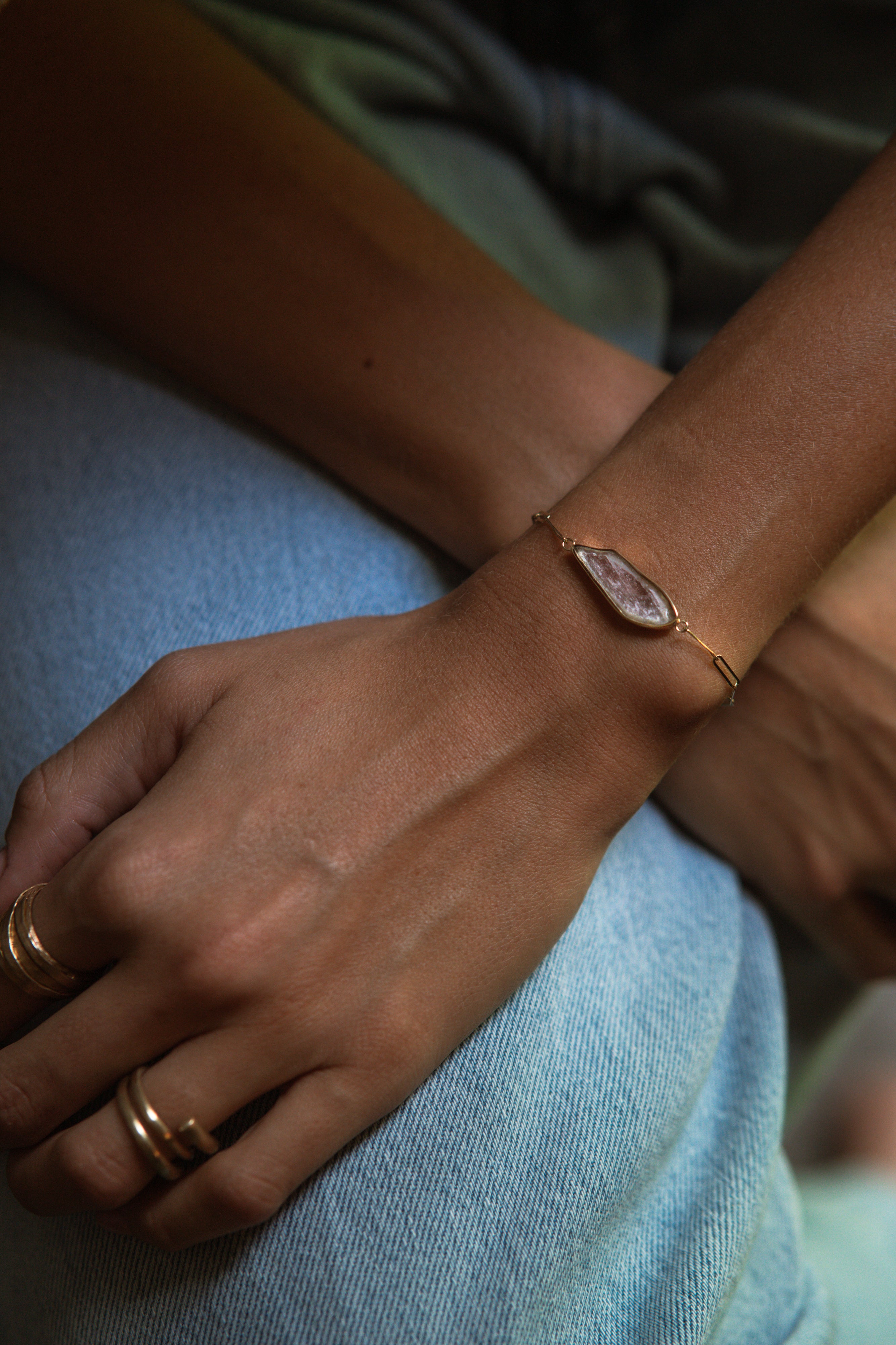 Classic Cloud Bracelet-Y14K