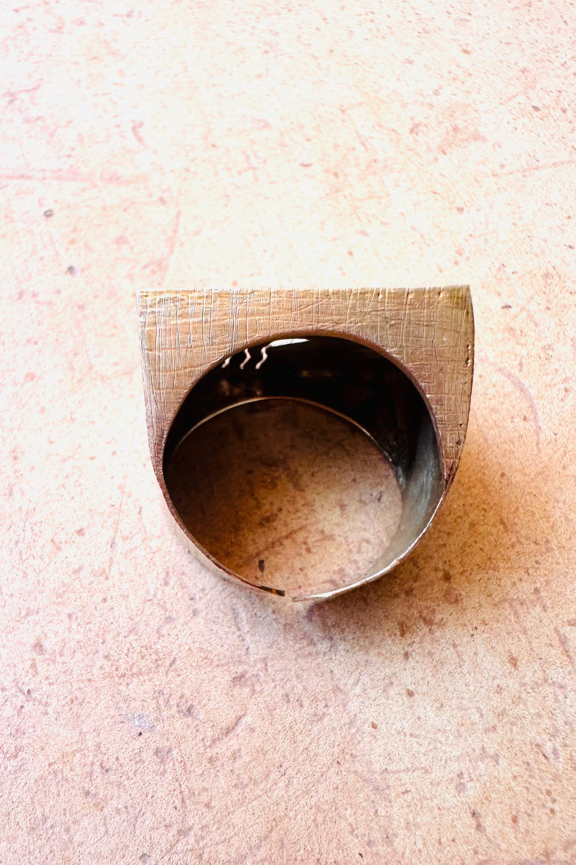 Floral Square Ring