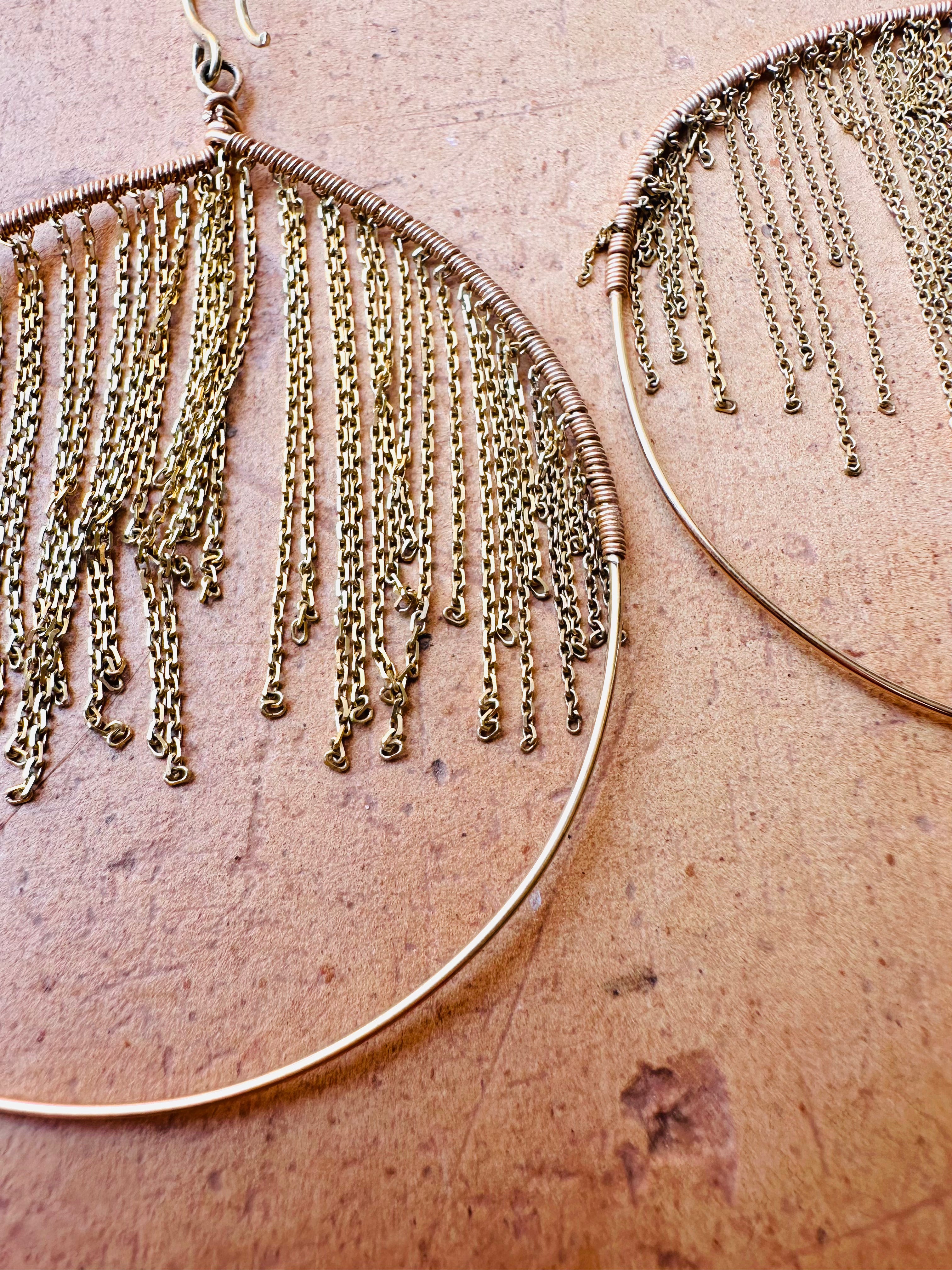 Rain Earrings-Y14k