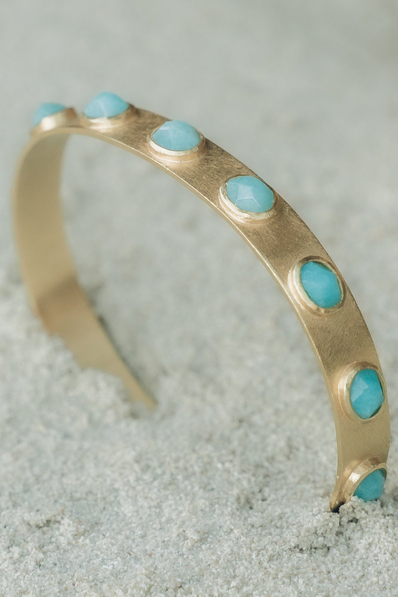 Nectar Cut Blue Opal Star Bracelet-Y18K
