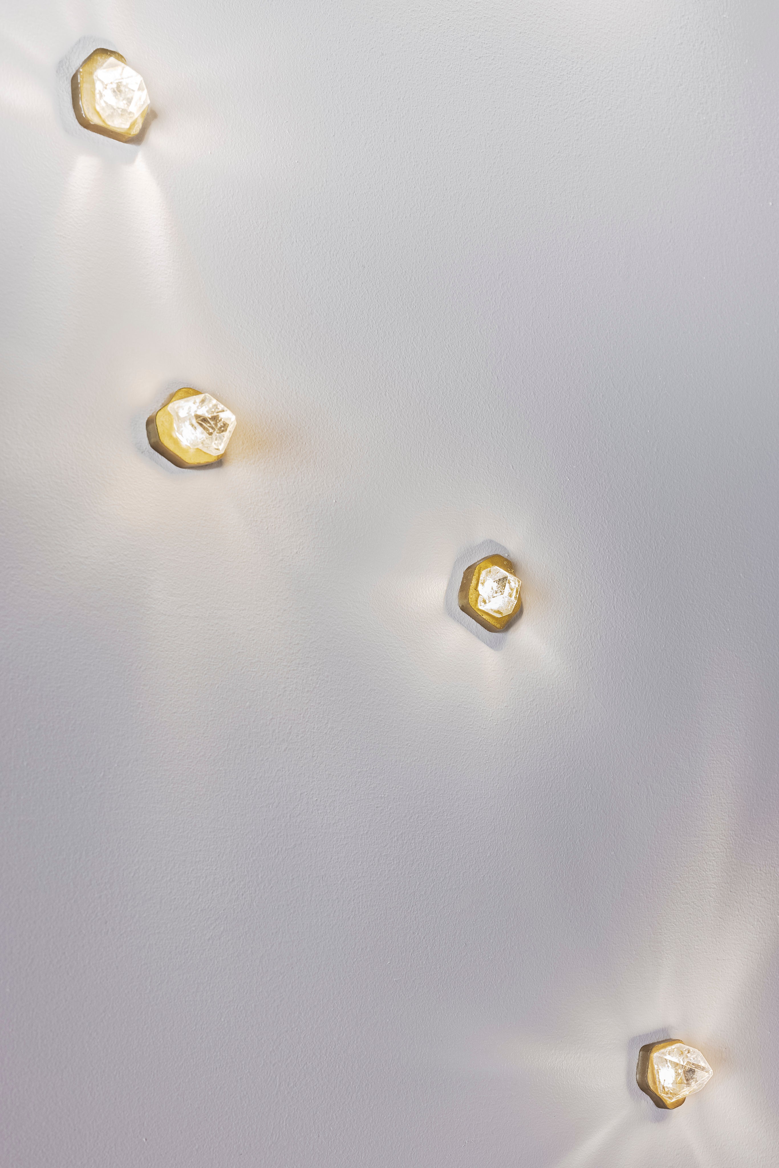 Apophyllite Twinkle Sconce